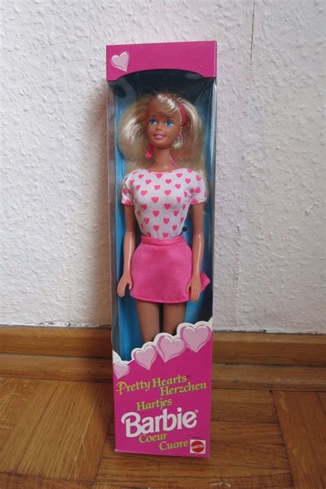 Barbie ♡ Pretty Hearts Herzchen Cuore Barbie ♡ 1995 14473 ♡ Neu