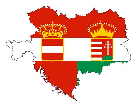 Flag Map Of Austria Hungary By Coconutmaps On Deviantart