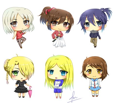 Anime Chibi Icons By Reese Yamawe On Deviantart