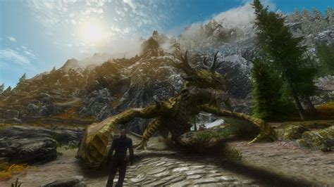 Immersive Dragons Resized At Skyrim Nexus Mods And Community