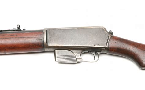 Lot 518 Winchester Model 07sl 351 Cal Rifle