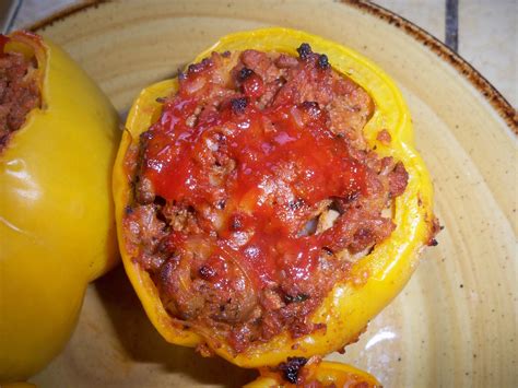 The Art Of Anthony Barbaria Stuffed Yellow Bell Pepper Recipe