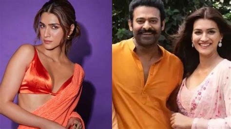 Kriti Sanon And Prabhas To Get Engaged In Maldives The Actors Team Reacts