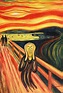 Edvard Munch - Der Schrei d98417 60x90cm handgemaltes Ölgemälde ...