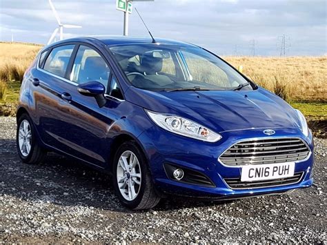 2016 Ford Fiesta Zetec 10 Ecoboost 5dr With Just 9500 Miles One