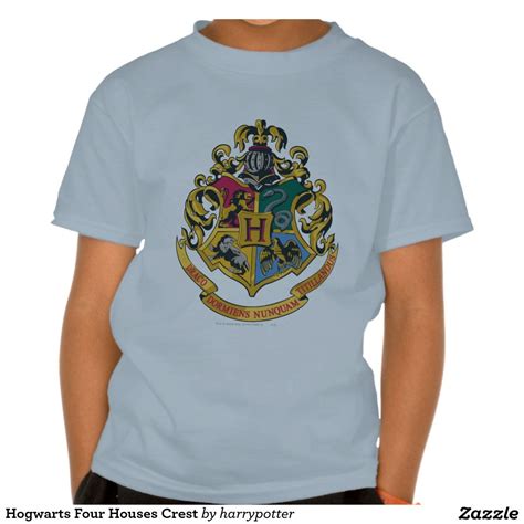 Harry Potter Hogwarts Crest Full Color T Shirt