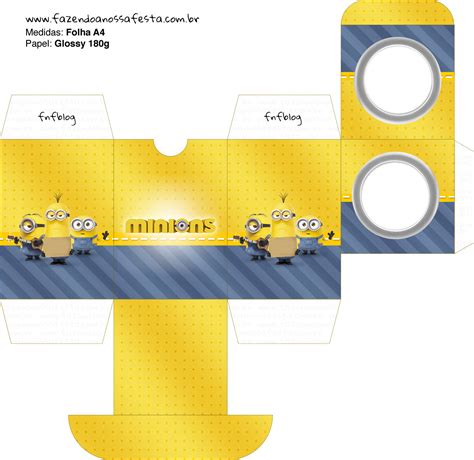 Minions Movie Free Printable Boxes Oh My Fiesta In English