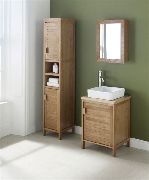 Bath vida priano bathroom cabinet storage cupboard floor standing wooden tallboy unit, white. Free Standing Bathroom Cabinets Brown | Freestanding ...