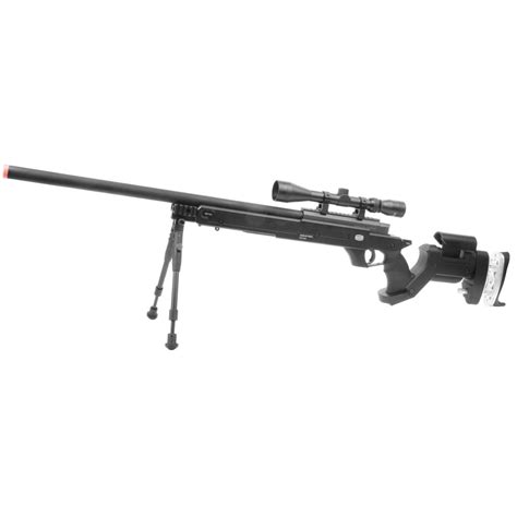 Mauser Sr Tactical Sniper Spring Action Rifle Airsoft Rifles At Sportsman S Guide