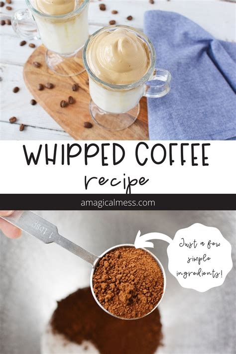 Iced Whipped Coffee Recipe Dalgona Coffee 4 Ingredients