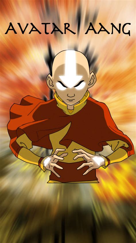 Avatar Aang With Background By Stephen97 On Deviantart