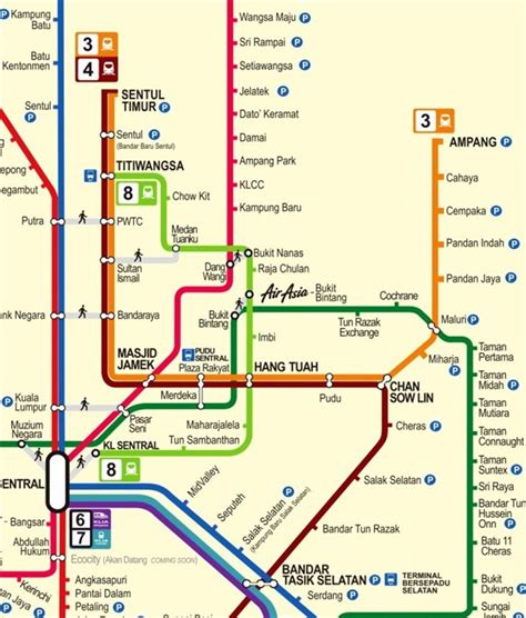 Kl sentral station is the major transit point in kuala lumpur. KL Sentral to TBS Bus Station Train Schedule (Jadual) KTM ...