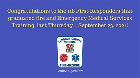 Congratulations Loudoun County Volunteer Fire And Rescue Facebook