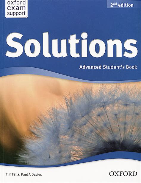 147388 Solutions Advanced Students Book купить книгу Isbn 978 0