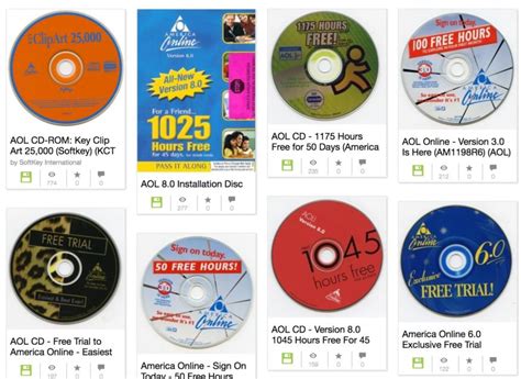 Revisit The 90s With A Collection Of Aol Cds Engadget