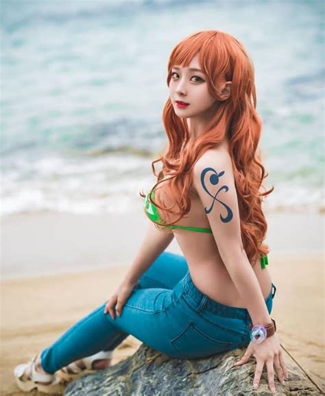 sexy nami cosplay in one piece