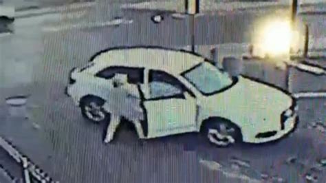 Cctv Of Attempted Carjacking ‘utterly Shocking Bbc News