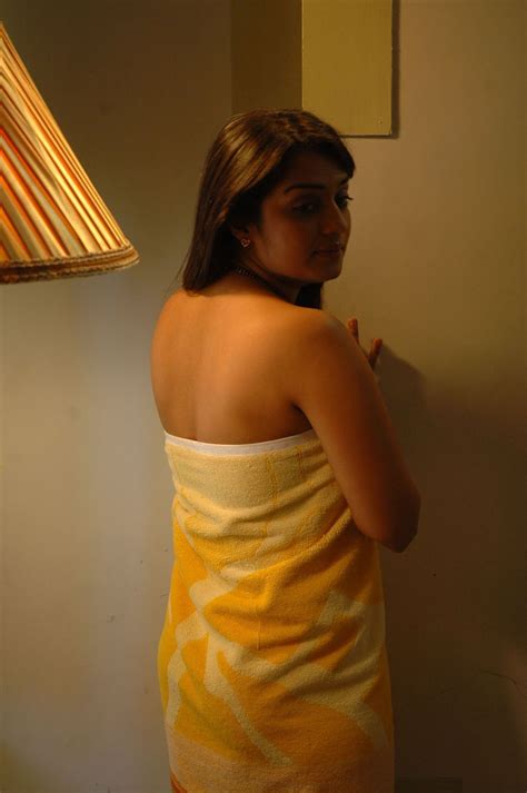 Actress In Towel