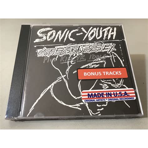 Sonic Youth Confusion Is Sex Plus Kill Yr Idols Cd Importado