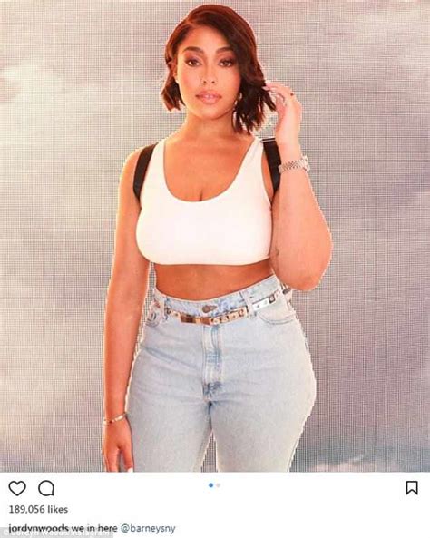 Jordyn Woods Flaunts Her Taut Midriff As She Goes Bra Less In Crop Top