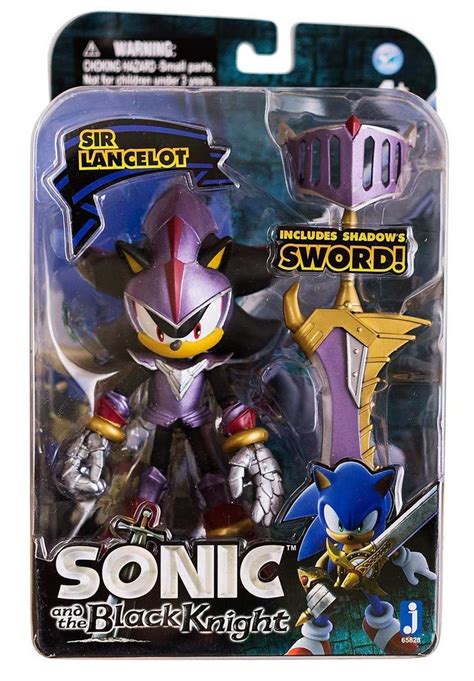 Sonic As Sir Lancelot ~5 Mini Figure Shadows Sword Sonic And The