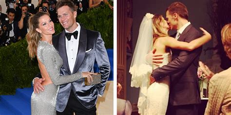 Taking to instagram, the buccaneers quarterback, 42, posted a photo of bündchen with their two children together, daughter vivian, 7, and son benjamin, 10. Gisele Bündchen and Tom Brady's Wedding Photos Are So Romantic