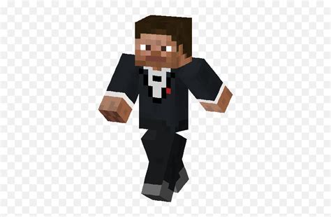Tuxedo Steve Skin Minecraft Skins Minecraft Agent Cow Skin Png