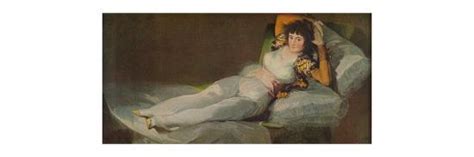La Maja Vestida The Clothed Maja 1800 1808 C1934 Giclee Print Francisco Goya