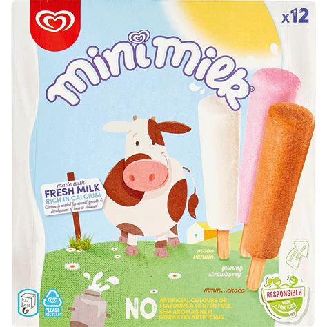 Gelado Mini Milk Pack 12 Embalagem 35 Ml · Olá · Supermercado El Corte