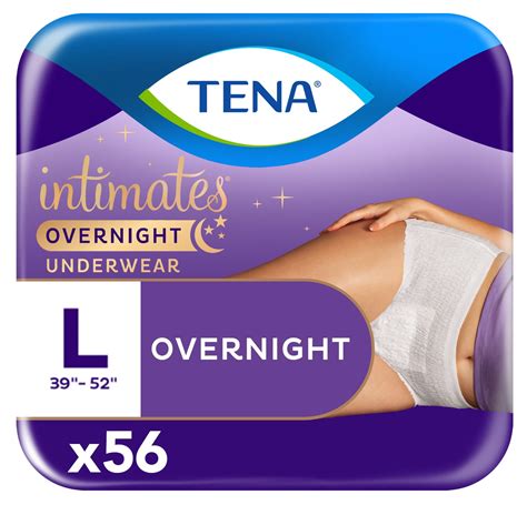 Tena Intimates Overnight Incontinence Protective Underwear Large