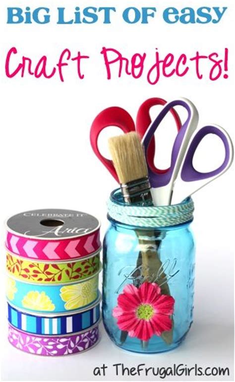Huge List Of Easy Craft Projects Get Inspired With Loads