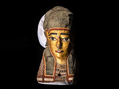 Funerary Egyptian Masks Graeco Roman Period The Australian Museum