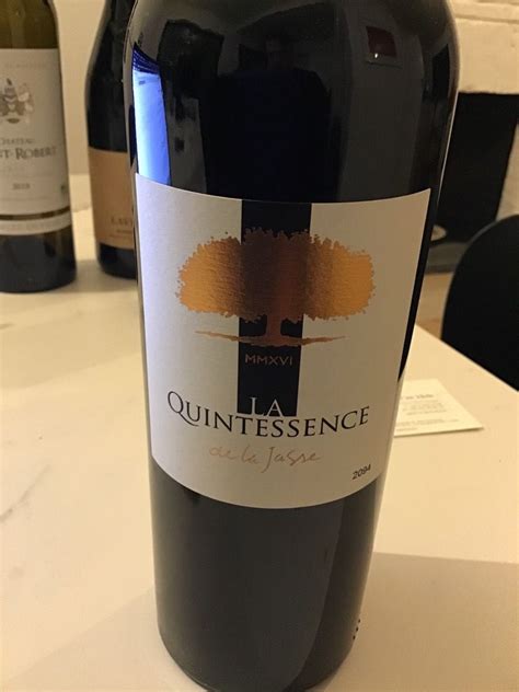 2017 Domaine De La Jasse Vin De Pays D Oc Quintessence France Languedoc Roussillon Vin De