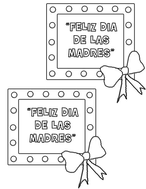 Feliz Día De Las Madres Para Colorear Colorea Tus Dibujos