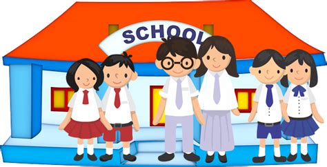 Sekolah Clipart Clipart Station