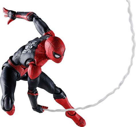 Mafex No194 Spider Man Upgraded Suit Figure Spider Man No Way Home