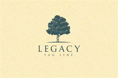 Legacy Logo Template Tree Logos Logo Templates Foundation Logo