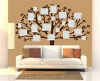 Family Tree Wall Decal, Large Tree Decals, Photo, Memories Tree ...