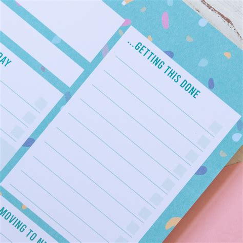 Weekly Planner A Desk Planner Pad Funny Notepad Desk Etsy Uk