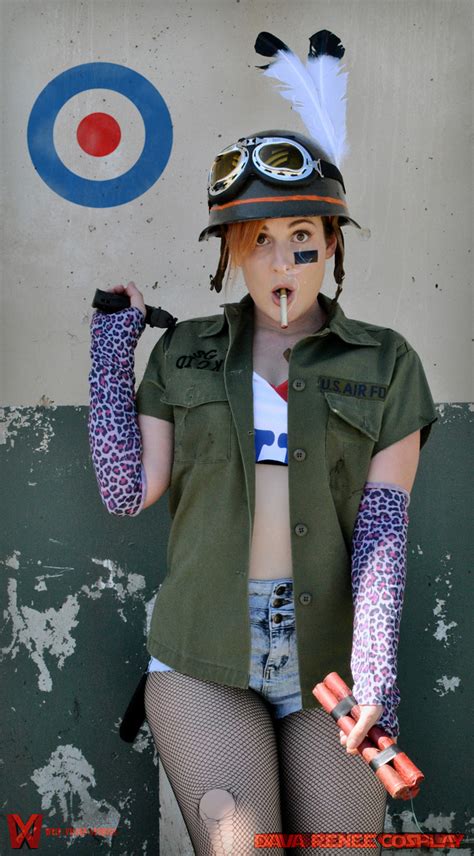 Tank Girl Surprised Cosplay 11x17 Print · Dava Renee Cosplay · Online