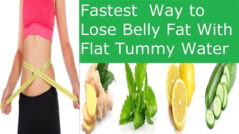 They detox your liver and boost your metabolism help body to reduce belly fat. Fastest Way to Lose Belly Fat With Flat Tummy Water using Ginger, Mint Leaves, Lemon and ...