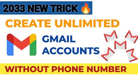 How To Create Unlimited Gmail Accounts Without Phone Number