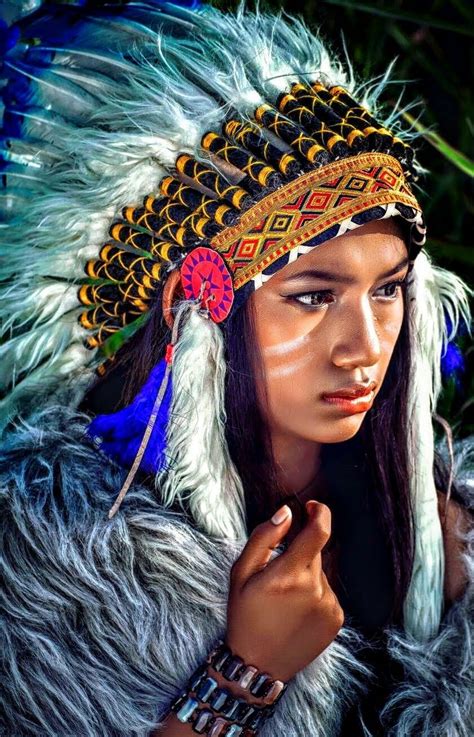 HERMOSURA MUJER APACHE Native American Tattoos American Indian Girl