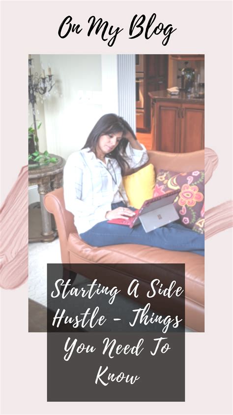 Starting A Side Hustle Things You Need To Know Side Hustle Hustle