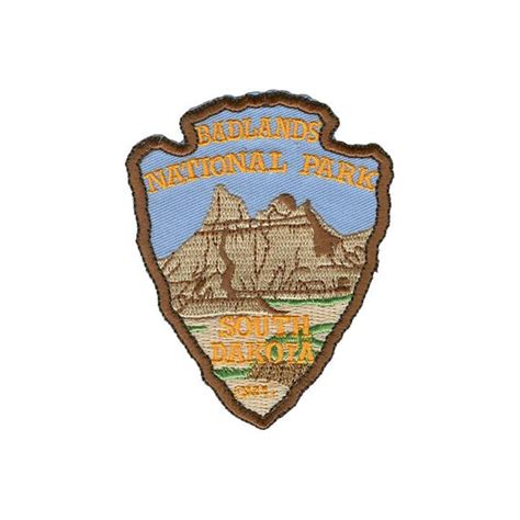 Official Badlands National Park Souvenir Patch South Dakota Etsy