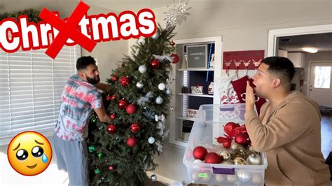 Finally Taking Our Christmas Decorations Down Youtube
