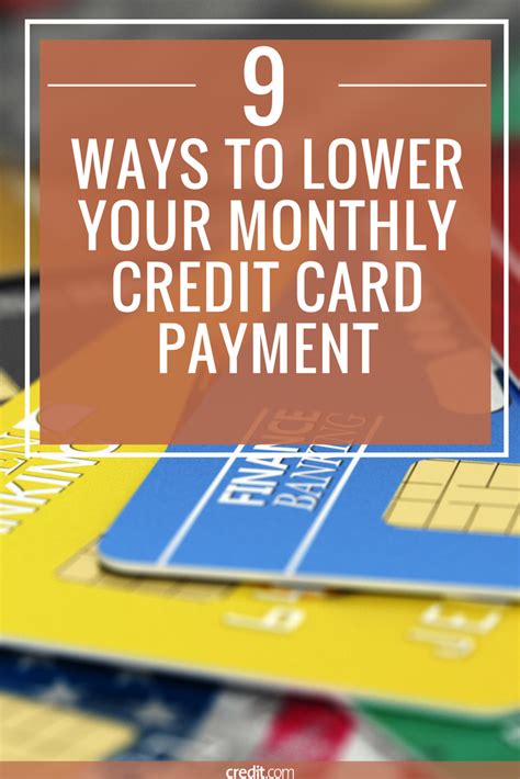 A security deposit does not mean a cache of money you can draw upon to make your monthly payments. 9 Ways to Lower Your Monthly Credit Card Payment - How to ...