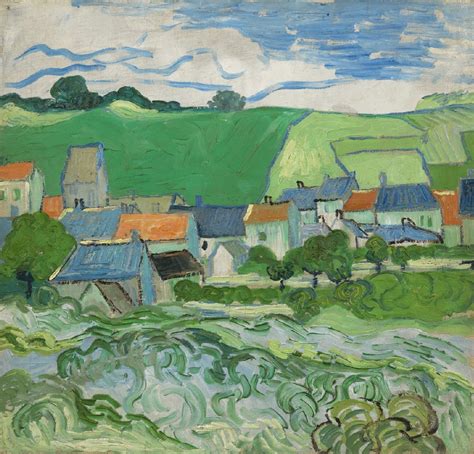 Vincent Van Gogh Gezicht Op Auvers Sur Oise Van Gogh Museum