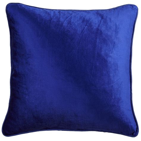 Velvet Pillow Cobalt Blue Accent Throw Pillows Throw Pillows Pillows