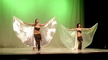 Isis Wings Bellydance | Ice Queen | Alas de Isis Danza Árabe - YouTube